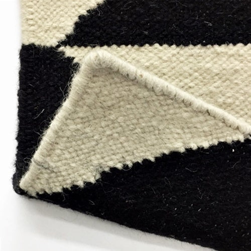 Tapete Kilim Geometric 250x300 GK-345 BLACK IVORY