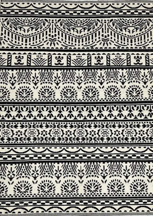 Tapete Kilim Murano 200x300 black