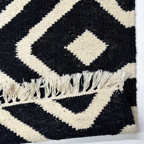 Tapete Kilim Summer 204x242 12 black