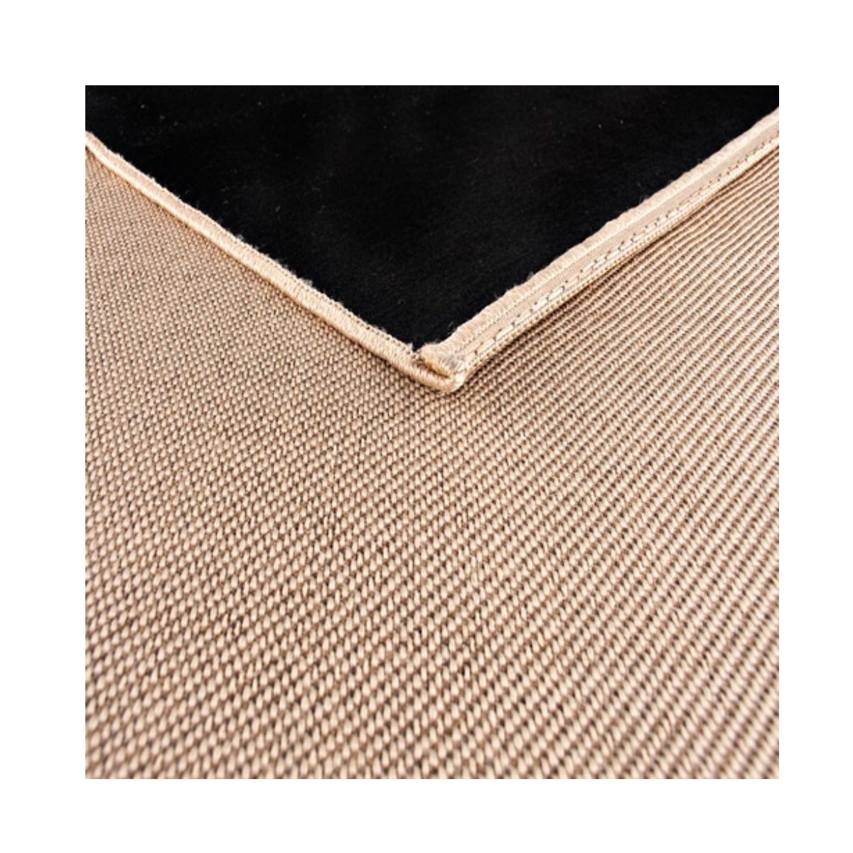 Tapete Buzios 150x200 canto 87 bege marrom