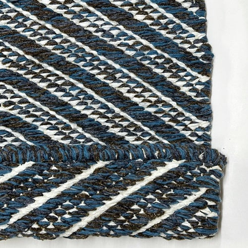 Tapete Tear 220x330 Azul Marrom
