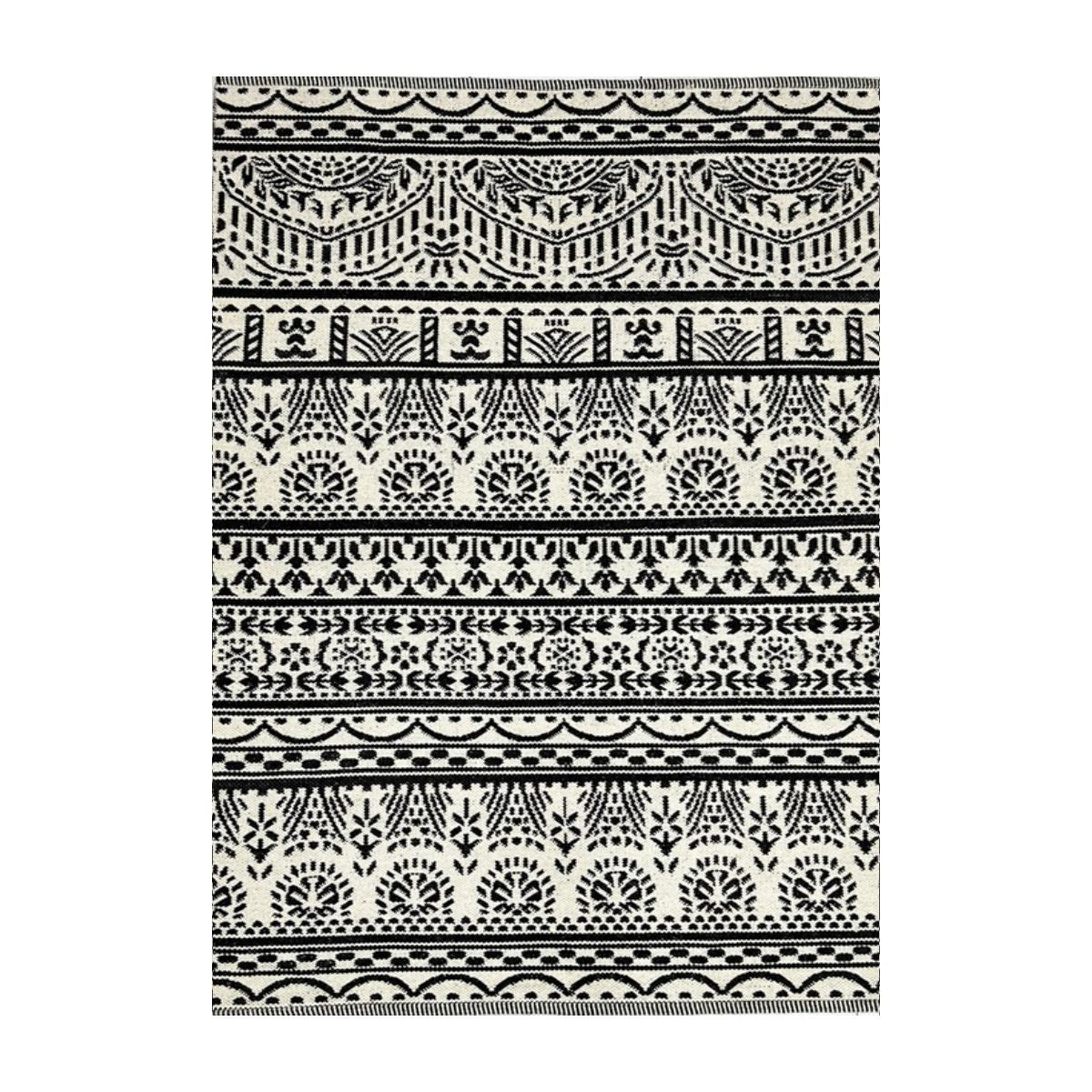 Tapete Kilim Murano 150x200 black