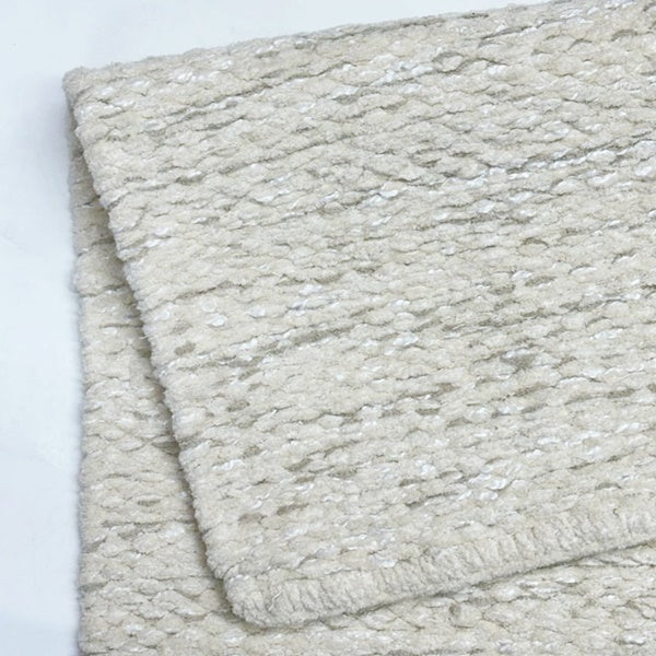 Tapete Tear 58x120 Chenile Cinza