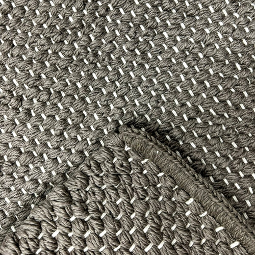 Tapete Tear 60x100 aqua cinza trança