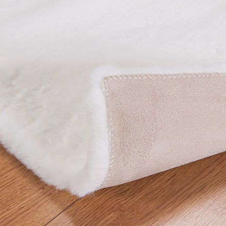 Tapete Pele Bangor 50x100 Branco Unico