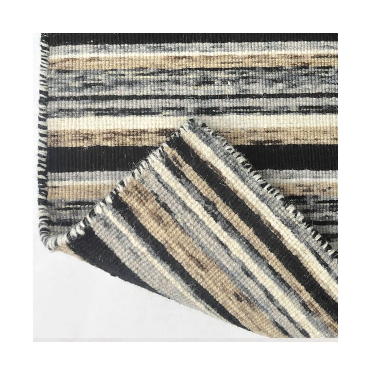 Tapete Kilim Sumak 150x200 1070 Grey Black