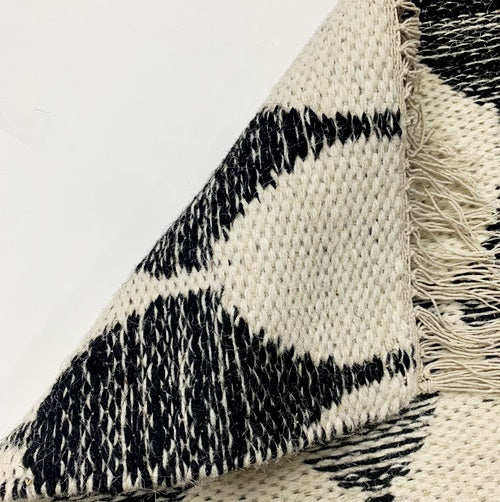 Tapete Kilim Summer 250x352 905 ivory black