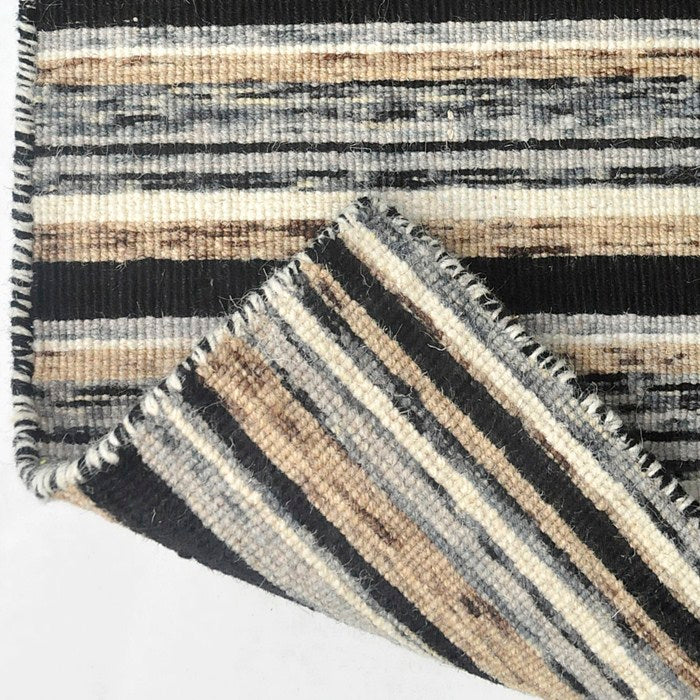 Tapete Kilim Sumak 250x300 1070 Grey Black