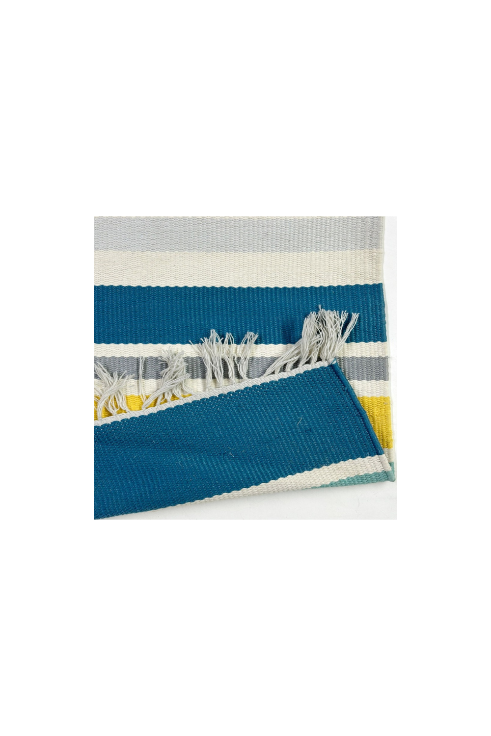 Tapete Kilim Algodão 242x305 listrado 01