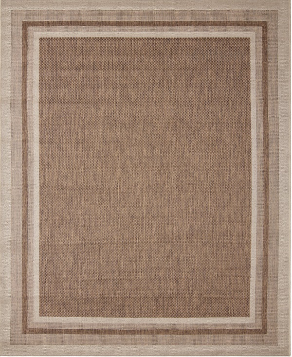 Tapete Eco Nature 250x300 Moldura 87 Bege/Marrom