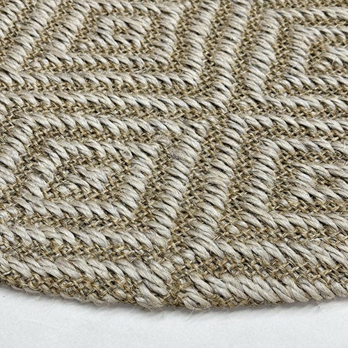 Tapete Sisal 250 Redondo Diamante