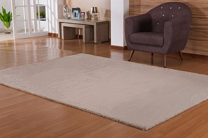 Tapete Pele Bangor 180x250 Bege Unico