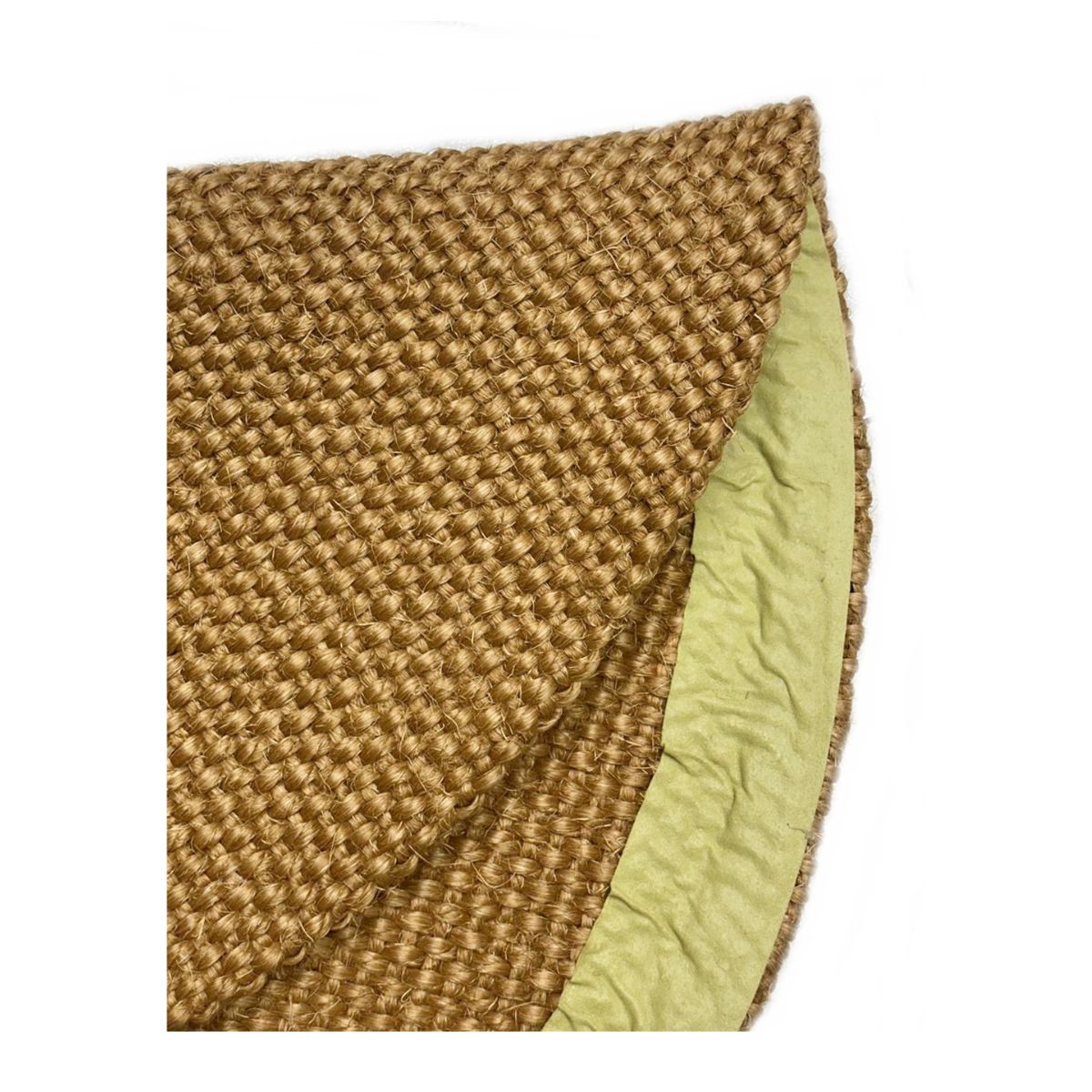 Tapete Sisal Natural 200 Redondo Cobre Fc