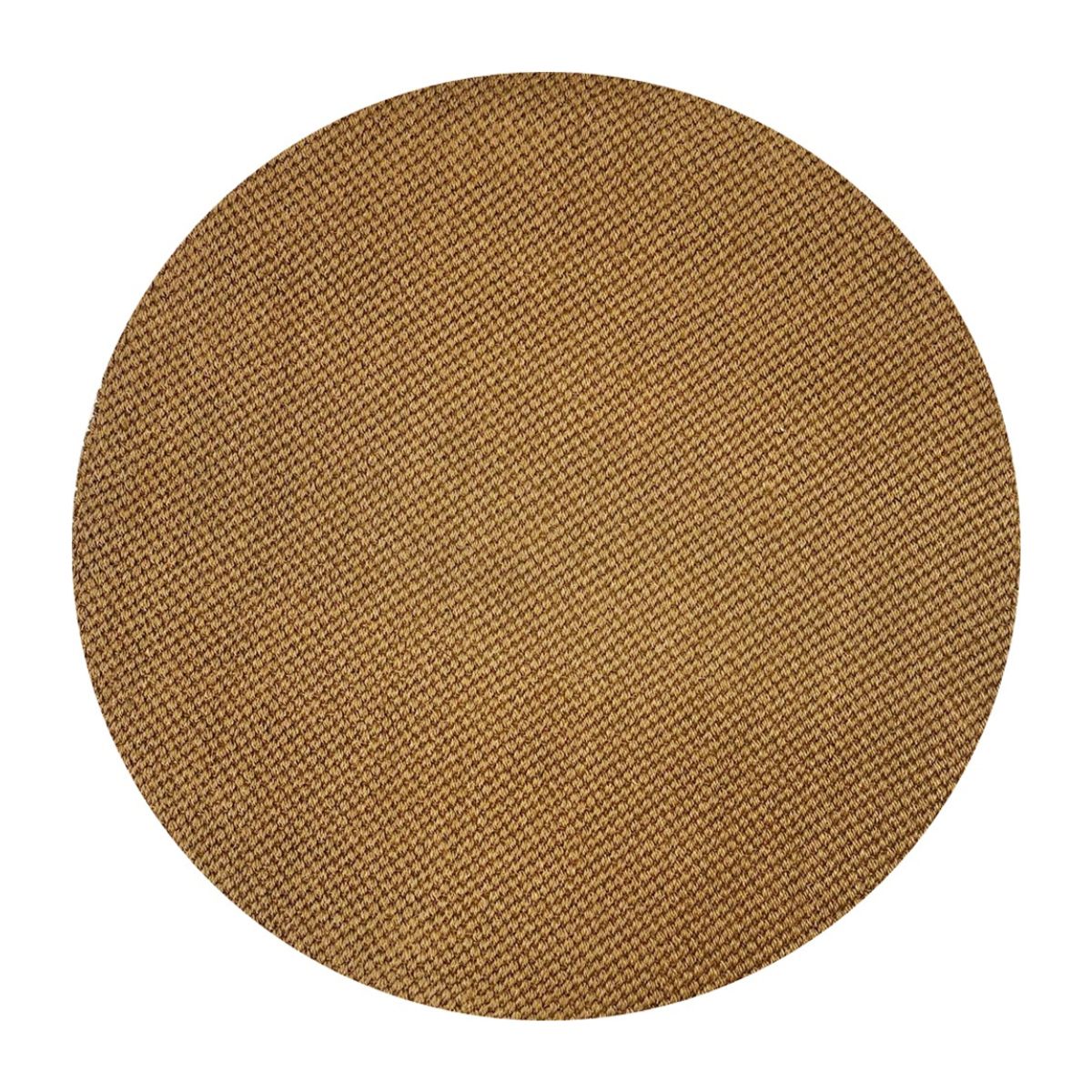 Tapete Sisal Natural 100 Redondo Cobre