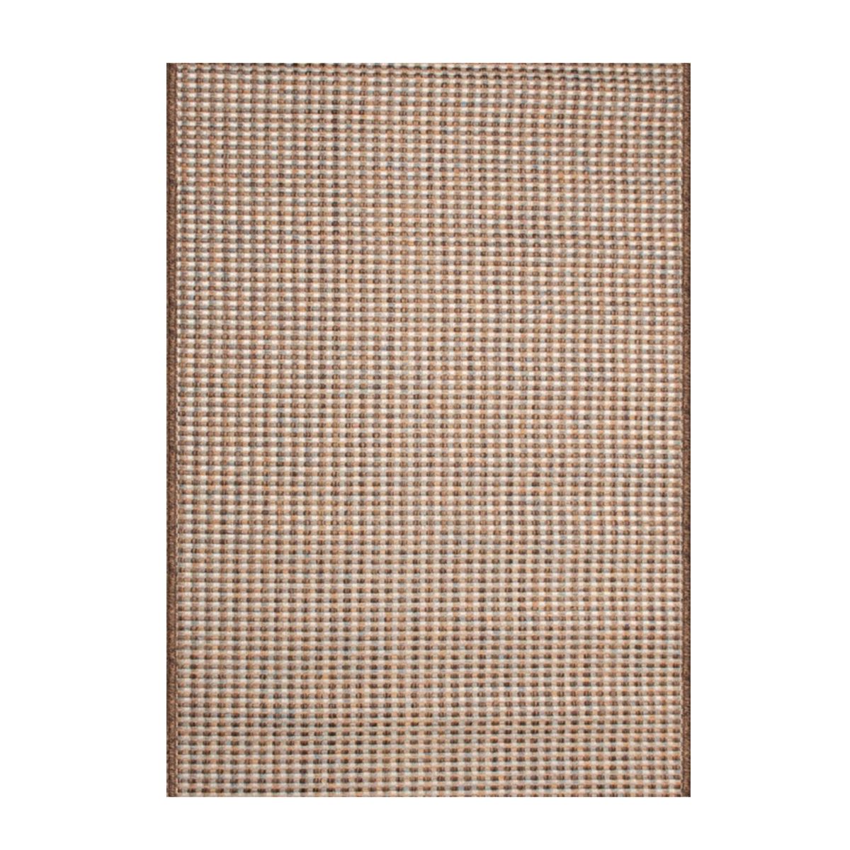 Tapete Buzios 150x200 Barra 49 Marrom Azul