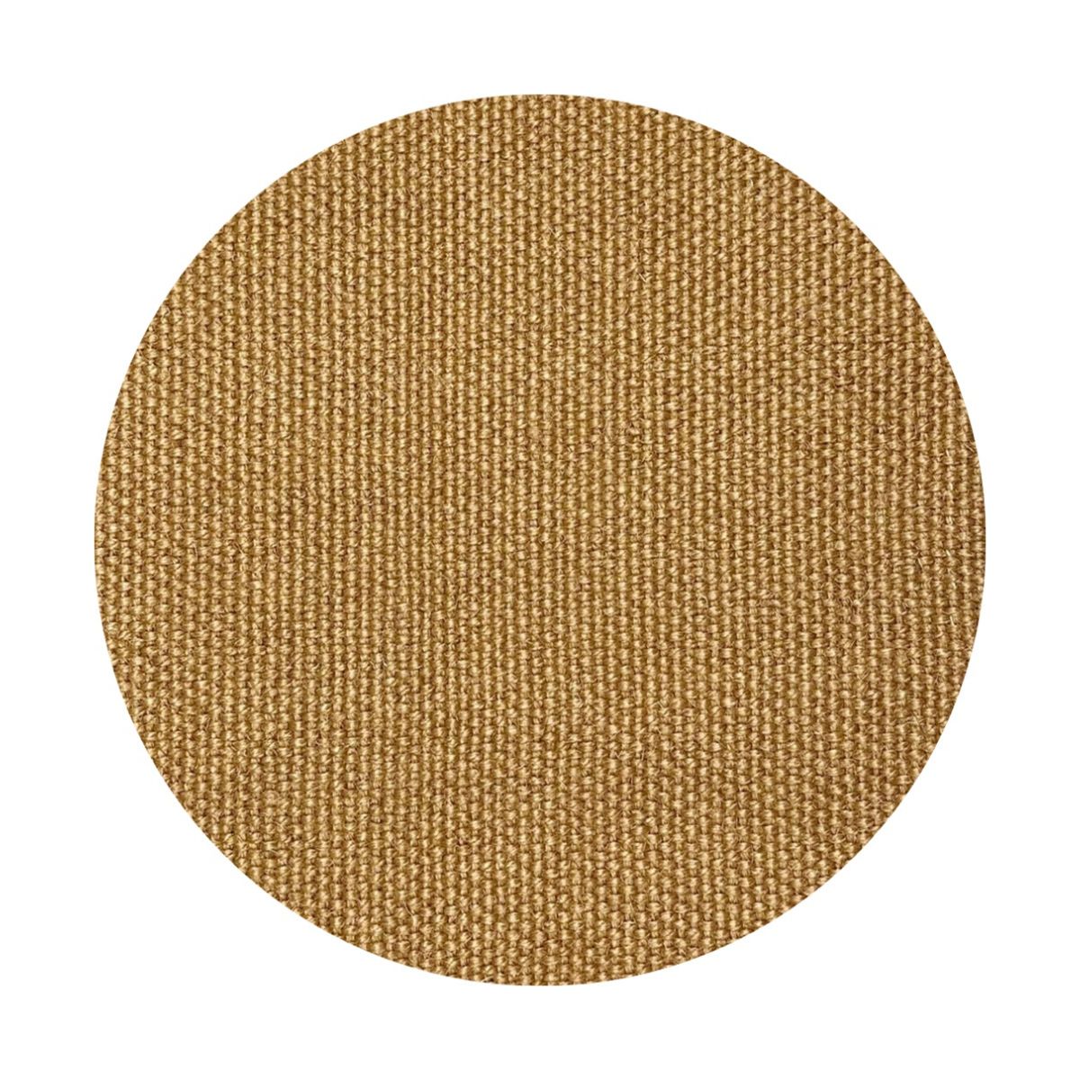 Tapete Sisal Natural 200 Redondo Cobre Fc