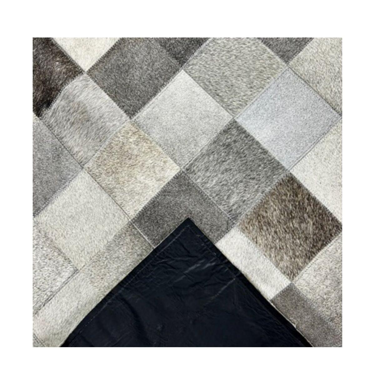 Tapete Couro 150x200 Alcoa10 Gris Grey