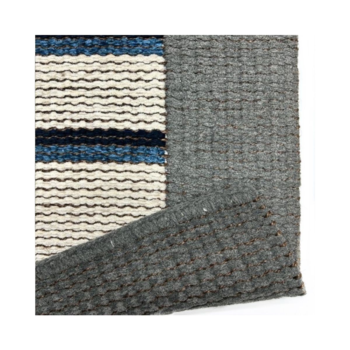 Tapete Tear 150x200 Listrado Cinza Azul