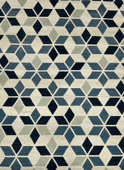 Tapete Kilim Delhi 200x250 azul