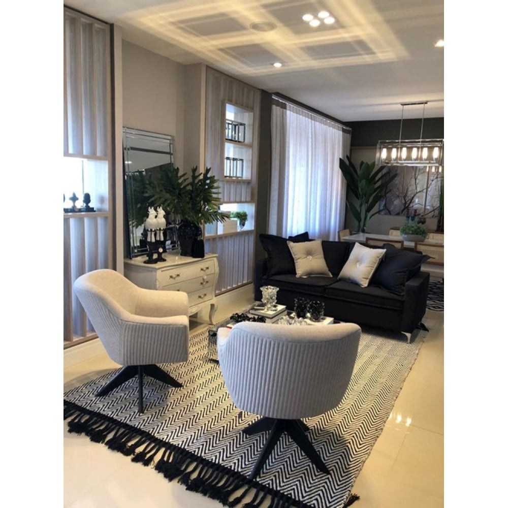 Tapete Sirena 400x500 Black/ White