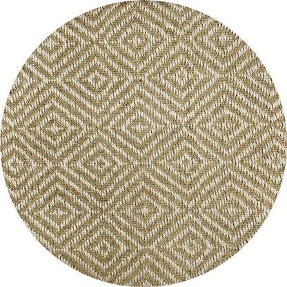 Tapete Sisal 250 Redondo Diamante