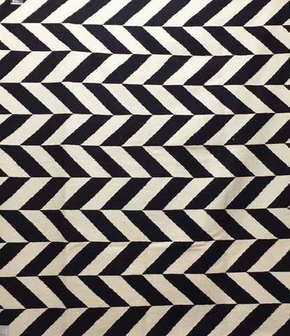 Tapete Kilim Geometric 250x300 GK-345 BLACK IVORY