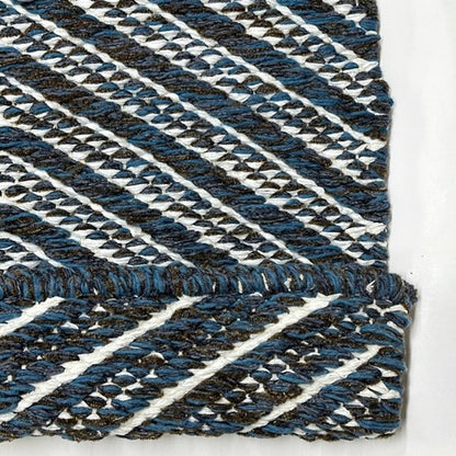 Tapete Tear 220x330 Azul Marrom