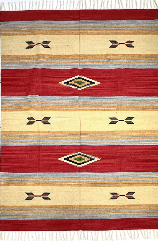 Tapete Kilim Algodao 100x140 des007/unico