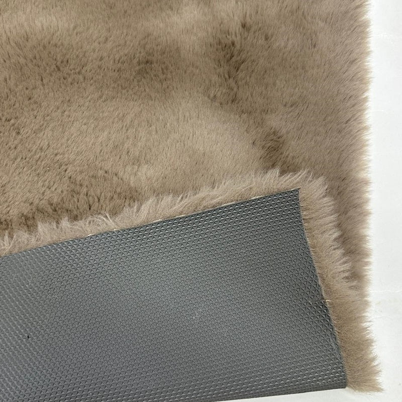 Tapete Rabbit Fur 100x150 30mm Cor04 Beige