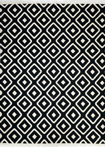 Tapete Kilim Summer 204x242 12 black