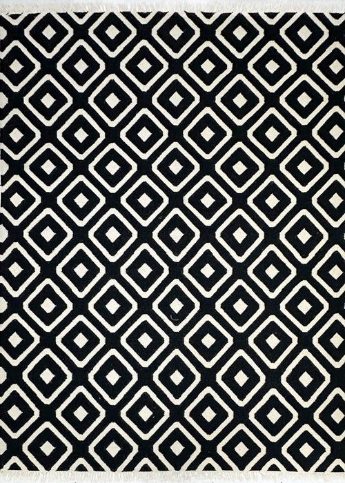 Tapete Kilim Summer 204x242 12 black