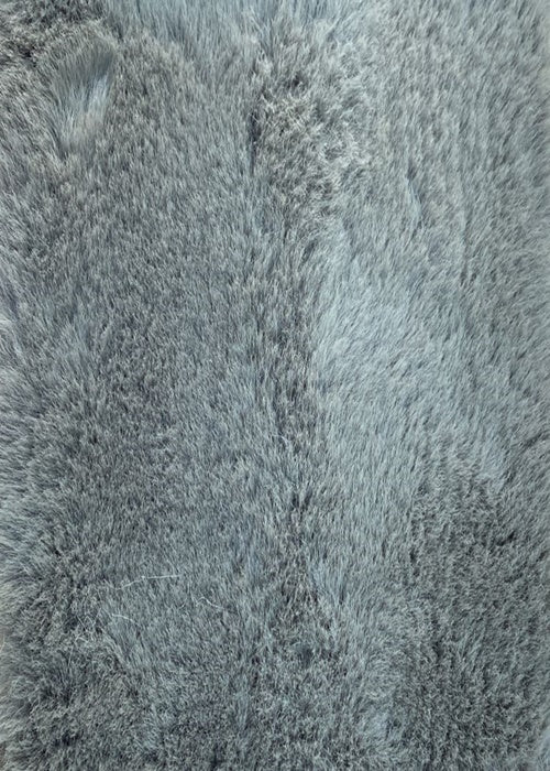 Tapete Rabbit Fur 150x200 30mm Cor07 Dark Grey
