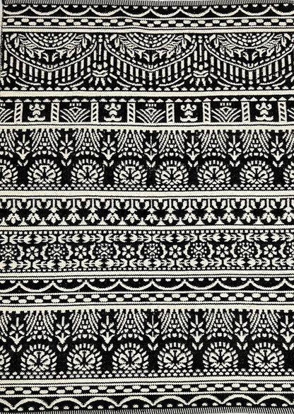 Tapete Kilim Murano 200x300 black