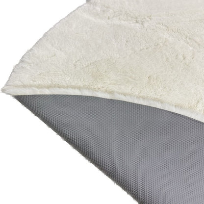 Tapete Rabbit Fur 150 Redondo Cor2 cream 30MM
