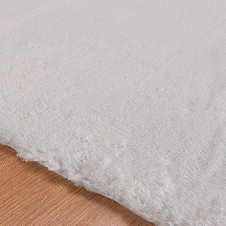 Tapete Pele Bangor 180x250 Prata Único