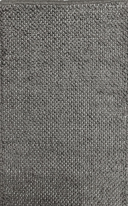 Tapete Tear 60x100 aqua  cinza trança