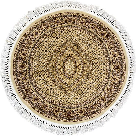 Tapete Splendor 100 Redondo 2120H Cream/Cream