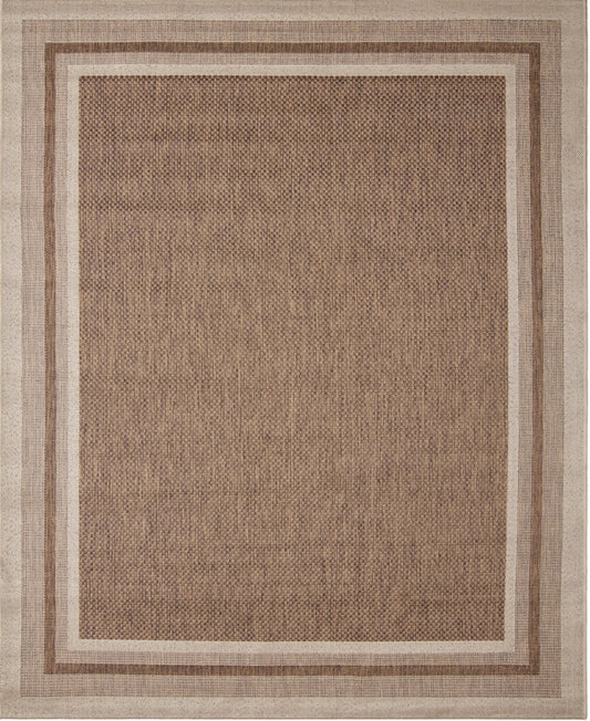 Tapete Eco Nature 250x300 Moldura 87 Bege/Marrom