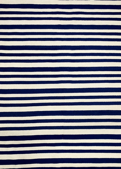 Tapete Kilim Summer 204x295 67 white blue