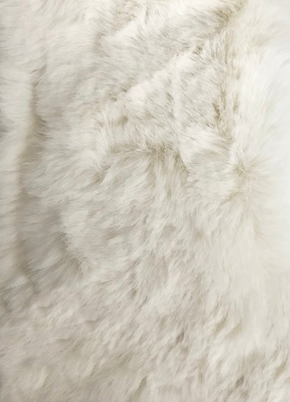 Tapete Rabbit Fur 150 Redondo Cor2 cream 30MM