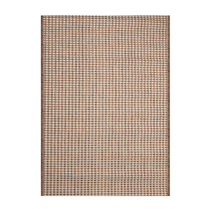 Tapete Buzios 150x200 Barra 49 Marrom Azul