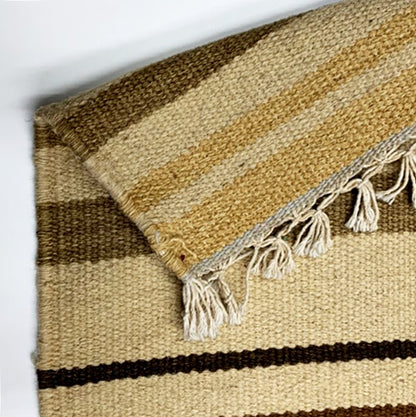 Tapete Kilim Shutle 245x302 listra bege
