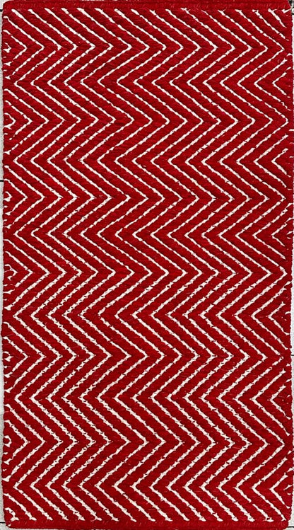 Tapete Tear 63x120 chenile vermelho escama
